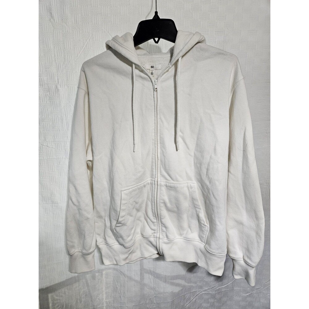 BP Womens White Hoodie Sz Small